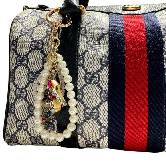 👠🎀 Keychain / Bag Charm 👠🎀 Handmade by Mint to Shine! - Picture 4 of 4